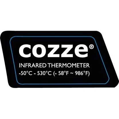 Cozze Infrarot-Thermometer Mit Pistolengriff Inkl. Tasche 7 Cozze Infrarot-Thermometer Mit Pistolengriff Inkl. Tasche – Bild 7