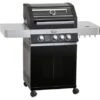 Rösle Gasgrill BBQ-Station Videro G3 50mbar 3 Brenner Und Seitenbrenner Schwarz