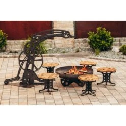 Ferrum Art Design Feuerstelle Industrie Blank -Angebote Grill König Store 1310143 3