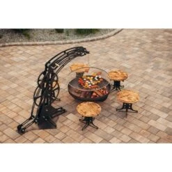 Ferrum Art Design Feuerstelle Industrie Blank -Angebote Grill König Store 1310143 4