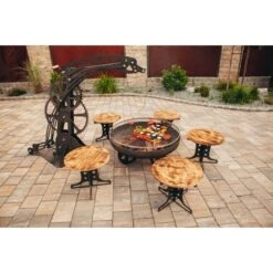 Ferrum Art Design Feuerstelle Industrie Blank -Angebote Grill König Store 1310143 8