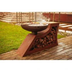 Ferrum Art Design Feuerstelle L-Form Rost 17 Ferrum Art Design Feuerstelle L-Form Rost -Angebote Grill König Store 1310713 3