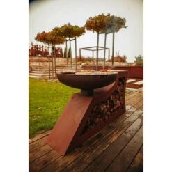 Ferrum Art Design Feuerstelle L-Form Rost 23 Ferrum Art Design Feuerstelle L-Form Rost -Angebote Grill König Store 1310713 9