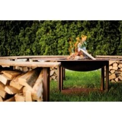 Ferrum Art Design Feuerstelle Circle Rost -Angebote Grill König Store 1311315 2