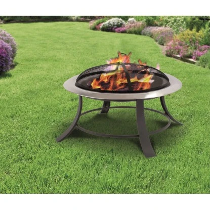 Tepro Feuerstelle Silver City 74 X 50 X 74 Cm (B X H X T) Schwarz/Edelstahl 4 Tepro Feuerstelle Silver City 74 X 50 X 74 Cm (B X H X T) Schwarz/Edelstahl – Bild 4