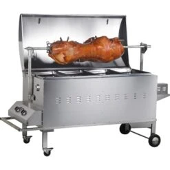 Tepro Gasgrill Columbus Für Spanferkel Inkl. Motor Edelstahl Mit 2 Brennern -Angebote Grill König Store 2083137 picture 2