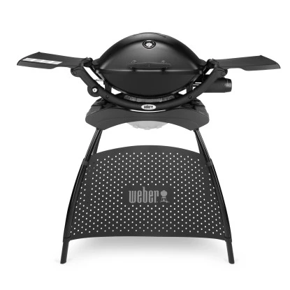 Weber Gasgrill Q 2200 Mit 1 Brenner Und Standgestell Schwarz 2 Weber Gasgrill Q 2200 Mit 1 Brenner Und Standgestell Schwarz – Bild 2