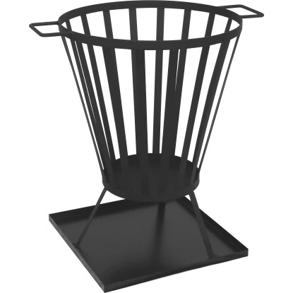Feuerkorb 59 Cm X 56 Cm X 43 Cm Metall 1 Feuerkorb 59 Cm X 56 Cm X 43 Cm Metall