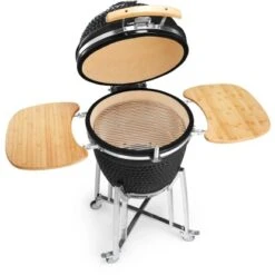 Buschbeck Keramik-Ofen Kamado Schwarz -Angebote Grill König Store 294942 4224 5