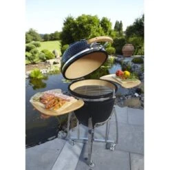 Buschbeck Keramik-Ofen Kamado Schwarz -Angebote Grill König Store 294942 4224 7