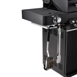 Rösle BBQ-Station Videro G3-S Vario+ Nero 50 Mbar Edelschwarz Jubiläumsmodell -Angebote Grill König Store 4004293255655 2250 CU 05