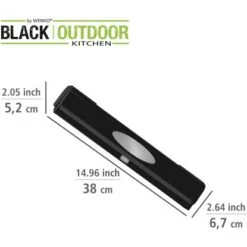 Wenko Folienspender Perfect Cutter Black Outdoor Kitchen Schwarz -Angebote Grill König Store 4008838357071 1068 04