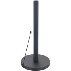 Wenko Küchenrollenhalter Clayton Pulverbeschichtetes Metall Schwarz