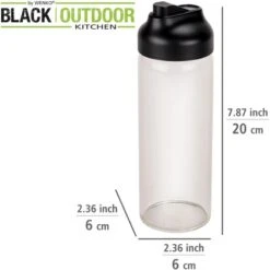 Wenko Öl & Essig Spender Flip 0,45 L Mit Auto Flip Für Automatischen Verschluss 7 Wenko Öl & Essig Spender Flip 0,45 L Mit Auto Flip Für Automatischen Verschluss -Angebote Grill König Store 4008838374849 1068 03