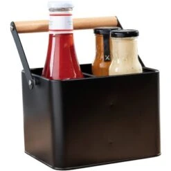 Wenko Utensilienkorb Baco Black Outdoor Kitchen Schwarz -Angebote Grill König Store 4008838383766 1068 14