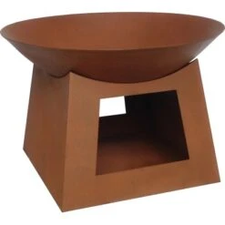 Feuerschale 41,5 Cm X Ø 61,5 Cm Stahl