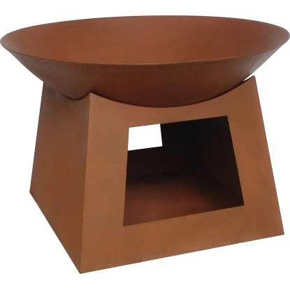 Feuerschale 41,5 Cm X Ø 61,5 Cm Stahl 1 Feuerschale 41,5 Cm X Ø 61,5 Cm Stahl