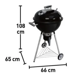 Jamestown Holzkohle-Kugelgrill Dexter XL Ø 54 Cm 17 Jamestown Holzkohle-Kugelgrill Dexter XL Ø 54 Cm -Angebote Grill König Store 4048124816639 VM 01