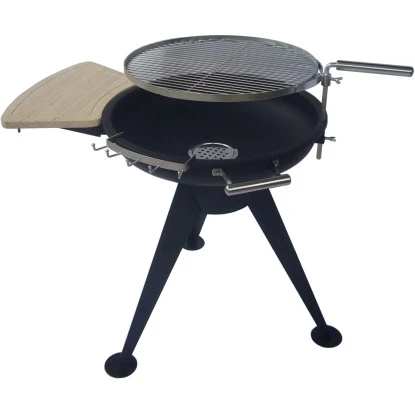 EL Fuego Holzkohlegrill Mesquite 92 Cm X 90 Cm X 90 Cm Schwarz 1 EL Fuego Holzkohlegrill Mesquite 92 Cm X 90 Cm X 90 Cm Schwarz