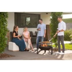 Westmann Premium Grill Feuerstelle Inkl. Grillrost Ø 70 Cm X 75 Cm Schwarz -Angebote Grill König Store 4260280773407 1741 AB 05