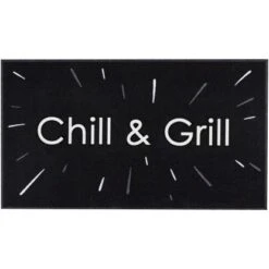 BBQ Matte "Chill And Grill" 67 Cm X 120 Cm