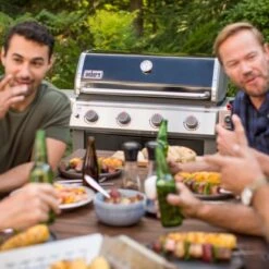 Weber Gasgrill Genesis II E-415 GBS Mit 4 Brennern Schwarz -Angebote Grill König Store 4474557 AB02