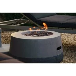 Dobar Outdoor-Feuerschale Mit Gasflamme Calido Ø 60 Cm Grau 18 Dobar Outdoor-Feuerschale Mit Gasflamme Calido Ø 60 Cm Grau -Angebote Grill König Store 4637 lavaofenfeuerstelle 9 1