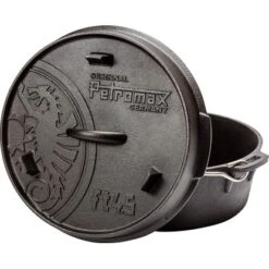 Petromax Feuertopf FT4.5-T Dutch Oven Mit Planem Boden Gusseisen 3,5 L