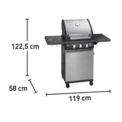 OBI Gasgrill Thunder Bay 2-Brenner Mit Seitenkocher -Angebote Grill König Store 557044 3299 10