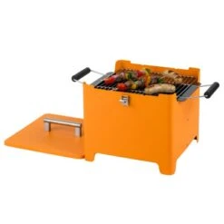 Tepro Holzkohlegrill Chill & Grill Cube Orange 31,5 X 31,5 Cm -Angebote Grill König Store 660793 2400 Cube 03