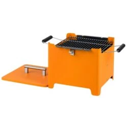 Tepro Holzkohlegrill Chill & Grill Cube Orange 31,5 X 31,5 Cm -Angebote Grill König Store 660793 2400 Cube 07