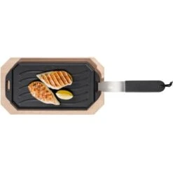 Cozze Gusseisenpfanne Wendbar Mit Untersetzer 33 Cm X 16,5 Cm 9 Cozze Gusseisenpfanne Wendbar Mit Untersetzer 33 Cm X 16,5 Cm -Angebote Grill König Store 708614903261 11025100 S 01