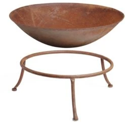 Gartenfreude Design Feuerschale Ø 47 Cm Rostrot 12 Gartenfreude Design Feuerschale Ø 47 Cm Rostrot -Angebote Grill König Store 765595 4655 06