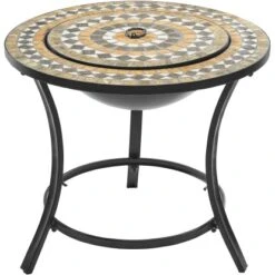 Gartenfreude Feuerstelle Mosaik -Angebote Grill König Store 765608 4655 04