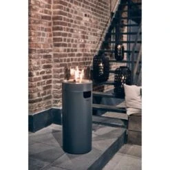 Enders® Feuerstelle Nova LED L Grey-Black -Angebote Grill König Store 831234 3795 5605 7