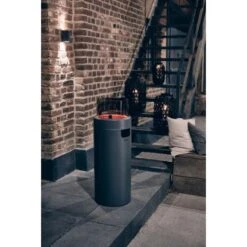 Enders® Feuerstelle Nova LED L Grey-Black -Angebote Grill König Store 831234 3795 5605 8