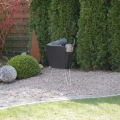 VASNER Merive M2 Feuerkorb Mittelhoch Abgerundet Schwarz 12 VASNER Merive M2 Feuerkorb Mittelhoch Abgerundet Schwarz -Angebote Grill König Store sign garten terrasse mood3