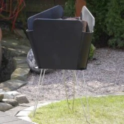 VASNER Merive M2 Feuerkorb Mittelhoch Abgerundet Schwarz 13 VASNER Merive M2 Feuerkorb Mittelhoch Abgerundet Schwarz -Angebote Grill König Store sign garten terrasse mood4