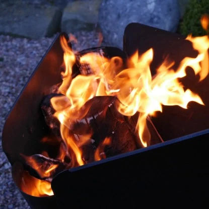 VASNER Merive M2 Feuerkorb Mittelhoch Abgerundet Schwarz 8 VASNER Merive M2 Feuerkorb Mittelhoch Abgerundet Schwarz – Bild 8