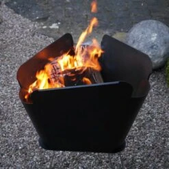 VASNER Merive M2 Feuerkorb Mittelhoch Abgerundet Schwarz 17 VASNER Merive M2 Feuerkorb Mittelhoch Abgerundet Schwarz -Angebote Grill König Store sign garten terrasse mood8